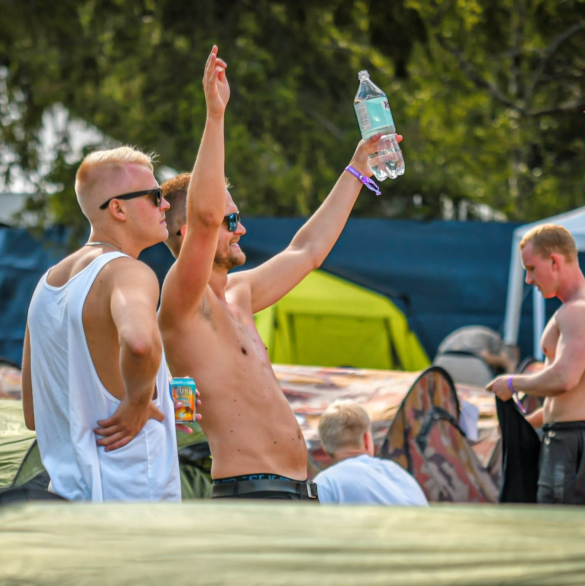 Camping at One Vision Festival - Hardstyle festival campsite in Sweden